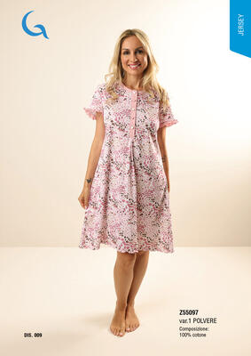 CAMICIA NOTTE M/M DONNA Z55097 Tellini S.r.l. Ingrosso Abbigliamento